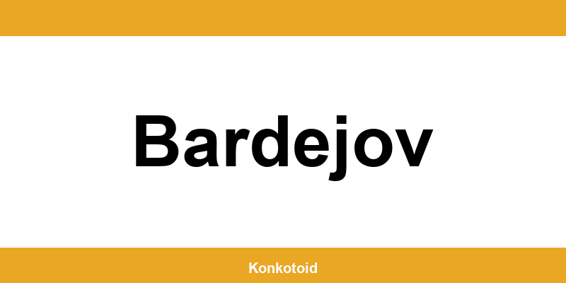 Kontakt na VÚB banku a bankomat v Bardejov