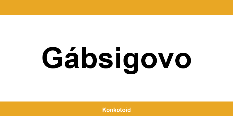 Kontakt na VÚB banku a bankomat v Gábsigovo