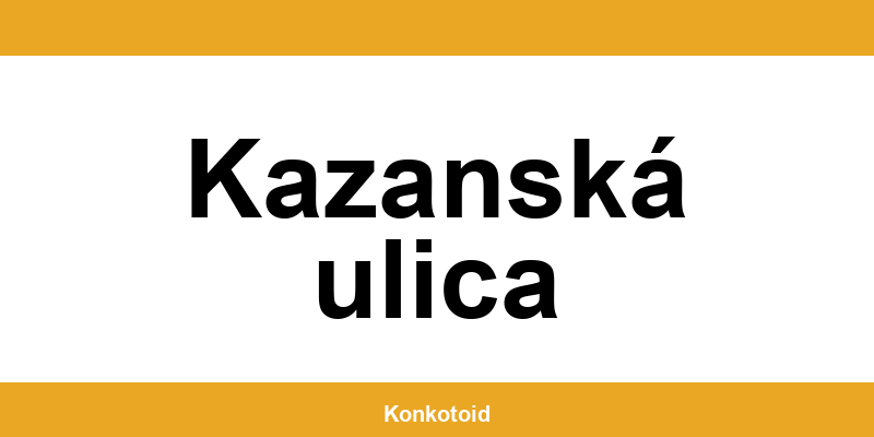 Kontakt na VÚB banku a bankomat v Kazanská ulica