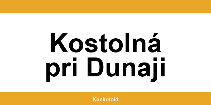 Kontakt na VÚB banku a bankomat v Kostolná pri Dunaji