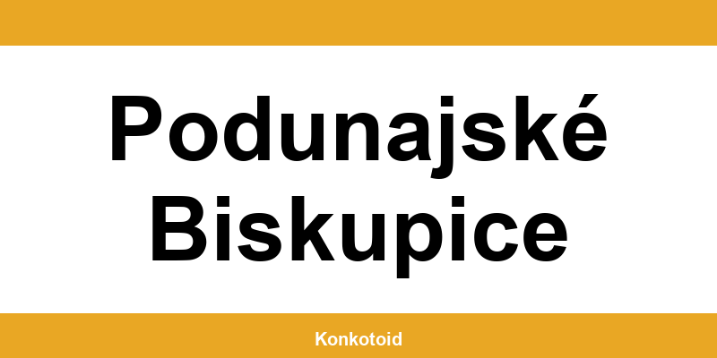 Kontakt na VÚB banku a bankomat v Podunajské Biskupice