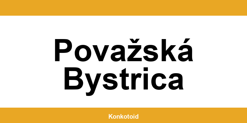 Kontakt na VÚB banku a bankomat v Považská Bystrica