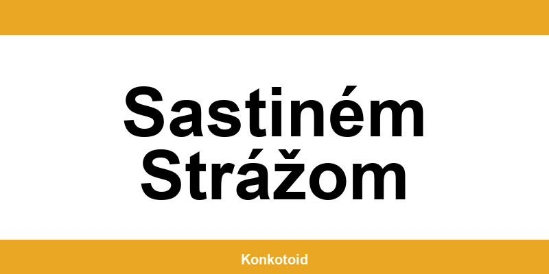 Kontakt na VÚB banku a bankomat v Sastiném Strážom