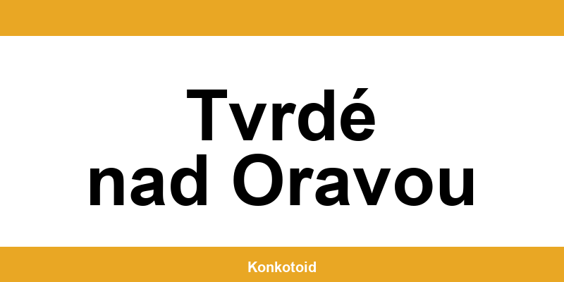 Kontakt na VÚB banku a bankomat v Tvrdé nad Oravou