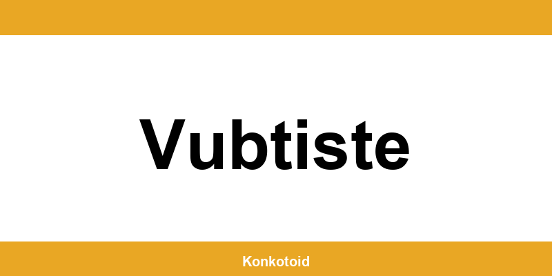 Kontakt na VÚB banku a bankomat v Vubtiste