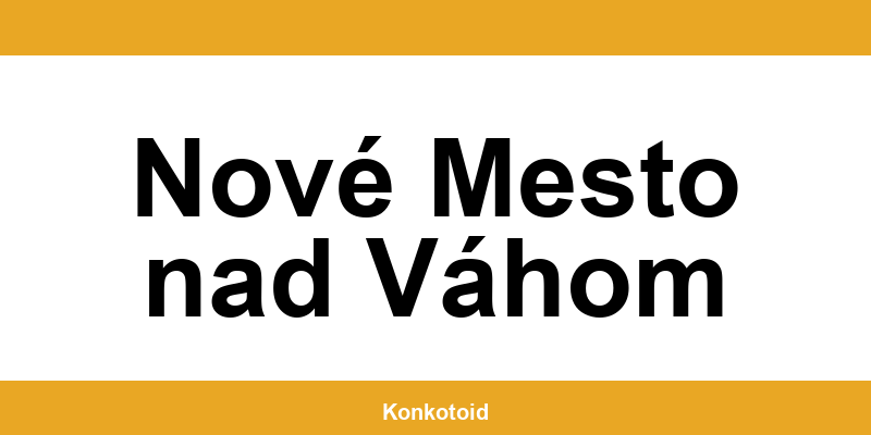 Kontakt na VÚB banku a bankomat v Nové Mesto nad Váhom